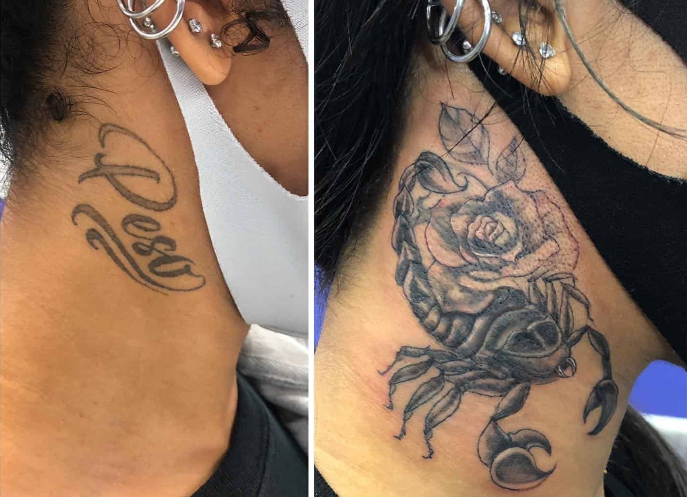 Cover-up Tattoo for a Name