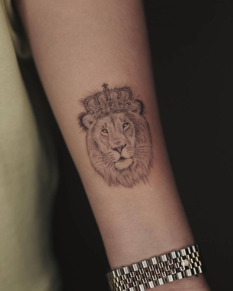 Lion tattoo