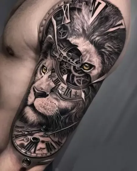 Lion tattoo