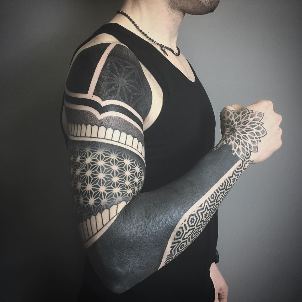 Blackwork tattoo