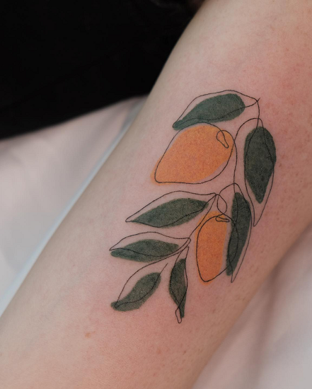 Uno — Best in Minimalist Tattoo Style