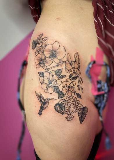 Jessica Valentine — Best in Traditional & Fine Line Tattoo Art