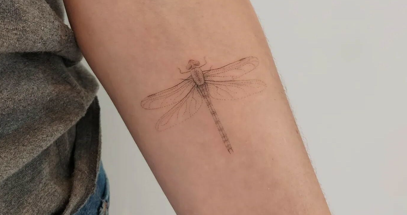 Dragonfly tattoo