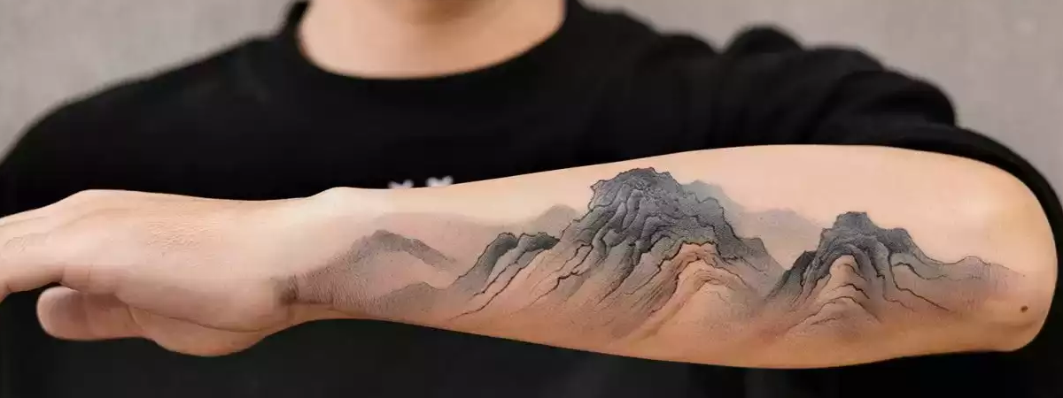 Mountain tattoo