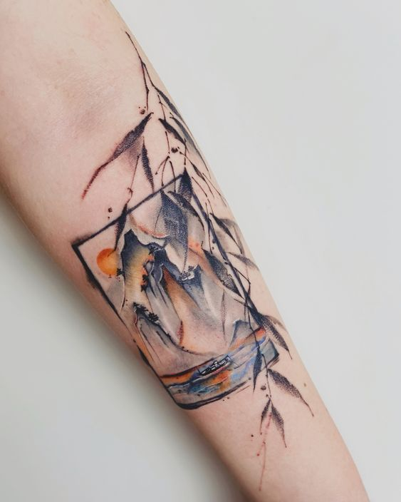 Mountain tattoo