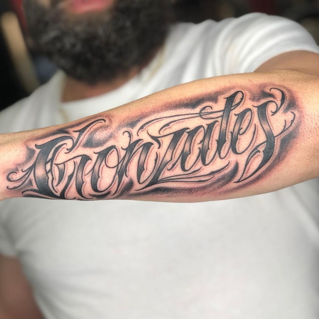 Eddie Ayala — The Best in Custom Lettering Tattoos