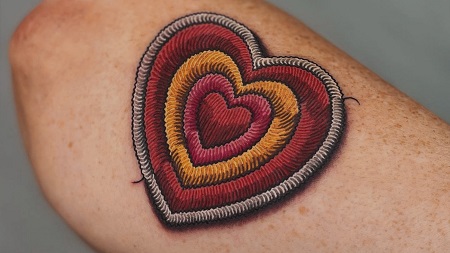 Embroidered Tattoo