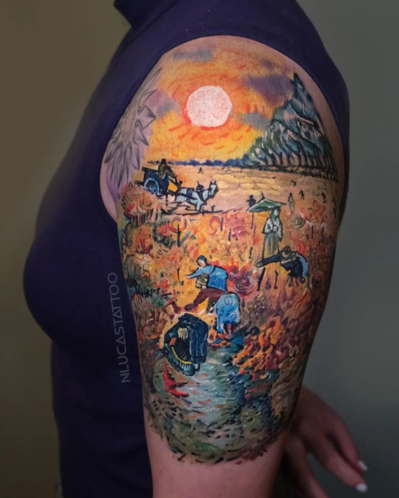 Nik Lucas — Best Trash Polka Tattoo Artist