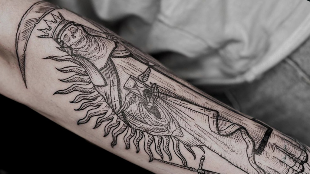 Best Santa Muerte Tattoos