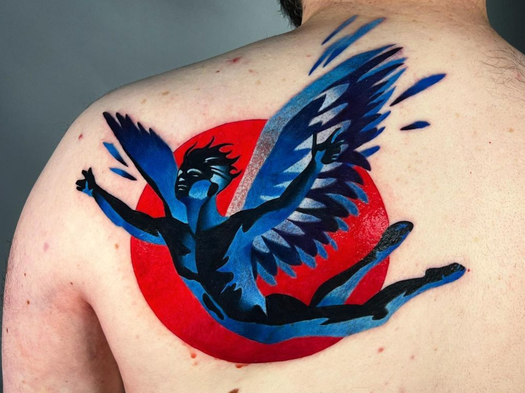 Icarus tattoo