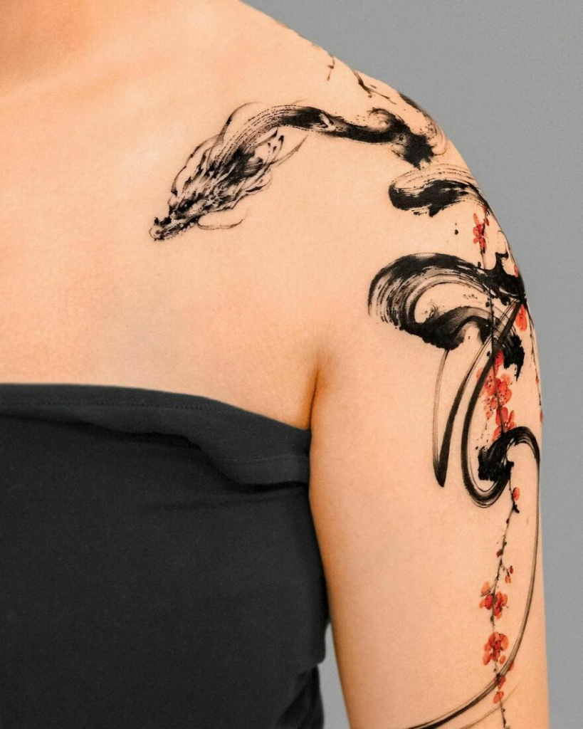 dragon tattoo