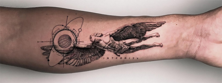 Icarus tattoo