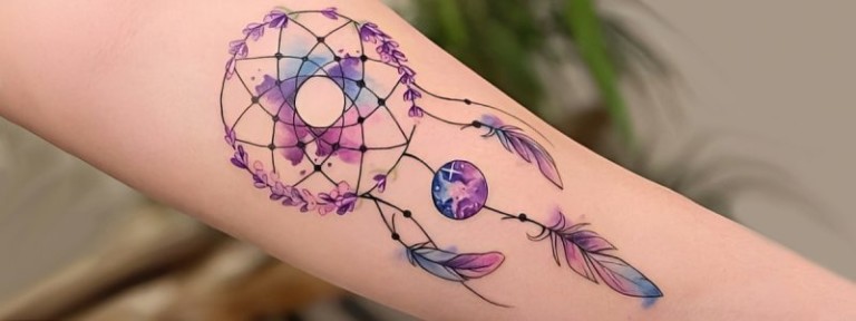 tatuagem do filtro dos sonhos