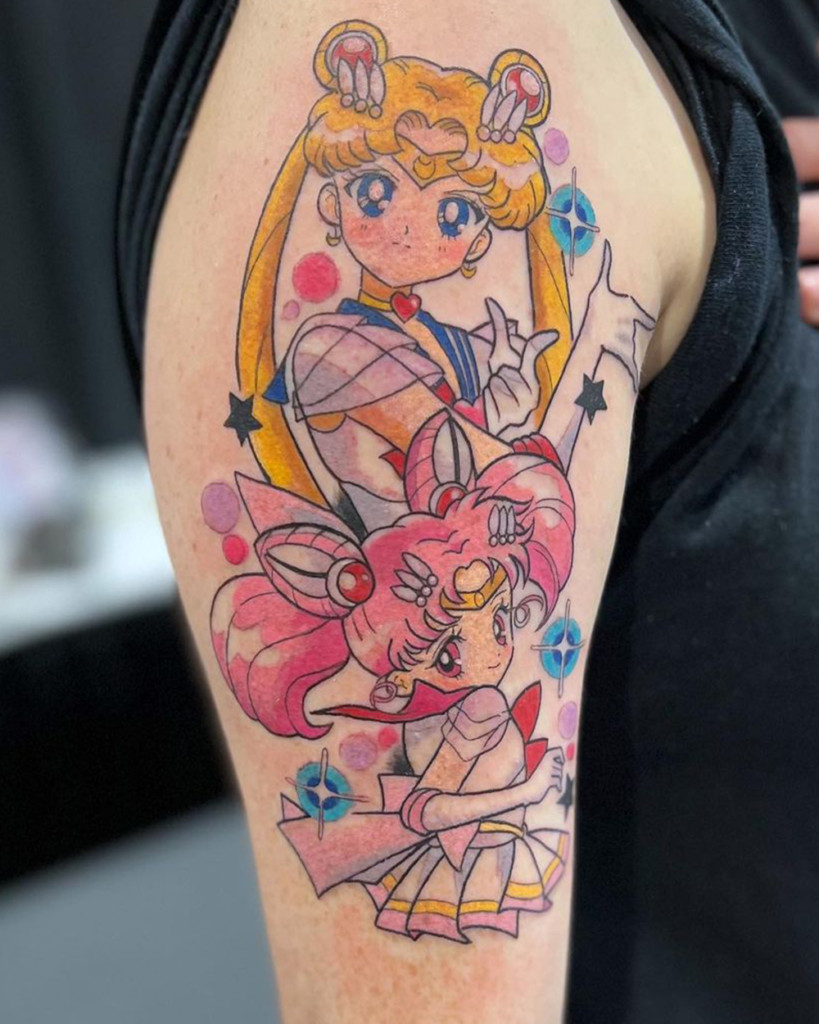 Third place — Sailor Moon