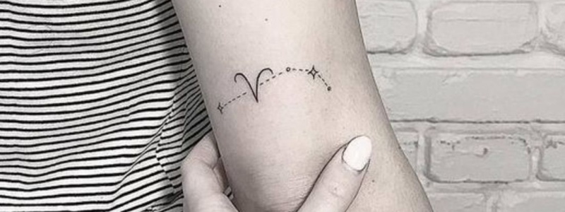 tatuagem do signo de áries