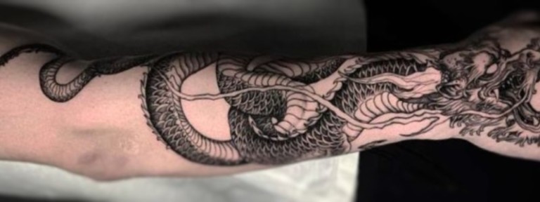 Tatuagens De Dragão Japonês