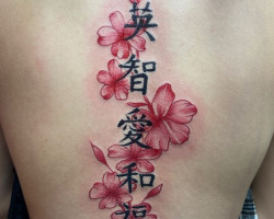 japanese cherry blossom tattoo