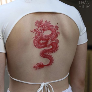 Spine tattoo for girls