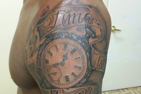 birth clock tattoo
