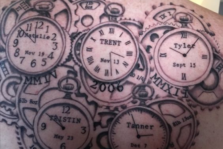 collection of clocks