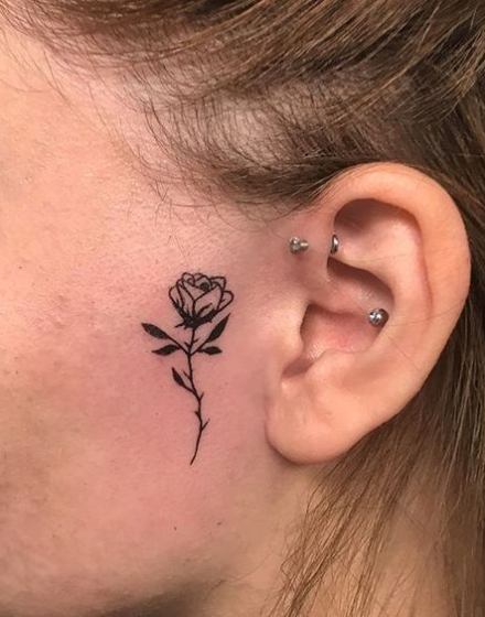 the best sideburns tattoo ideas