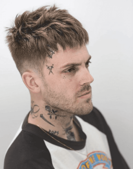 knife sideburns tattoos