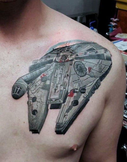 Tattoo of Star Wars