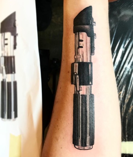 Tattoo of Star Wars