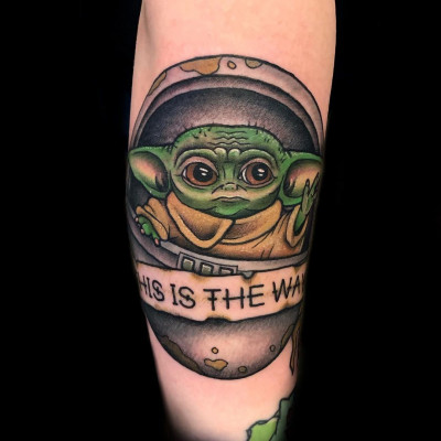 Tattoo of Star Wars