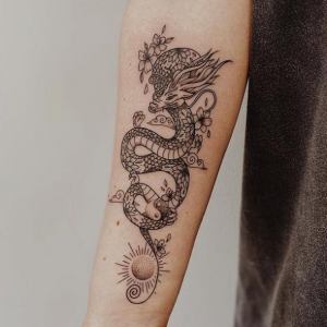 Dragon Forearm Tattoo Ideas