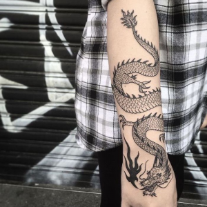 Dragon Forearm Tattoo Ideas