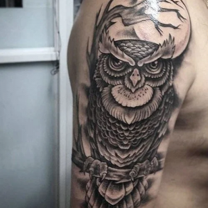 Owl Forearm Tattoo Ideas