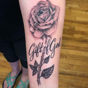 Rose Forearm Tattoo Ideas