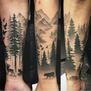 Nature Forearm Tattoo Ideas