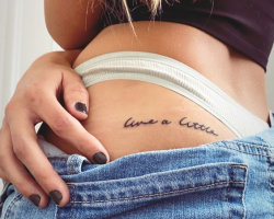 tattoos on womens butt