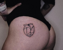 side butt tattoo