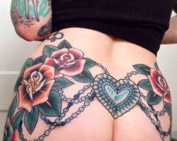 sexy butt tattoos