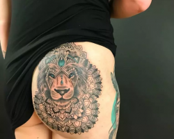 tattoo on the butt
