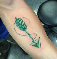 Strength symbol tattoo