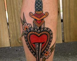 Strength symbol tattoo