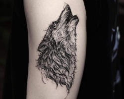 Strength symbol tattoo