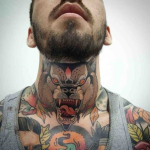 chest tattoo