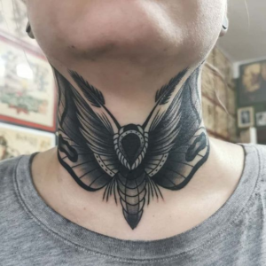Throat tattoo ideas