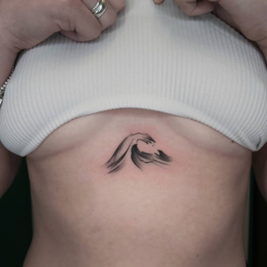 Wave tattoo