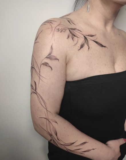 Flower tattoo