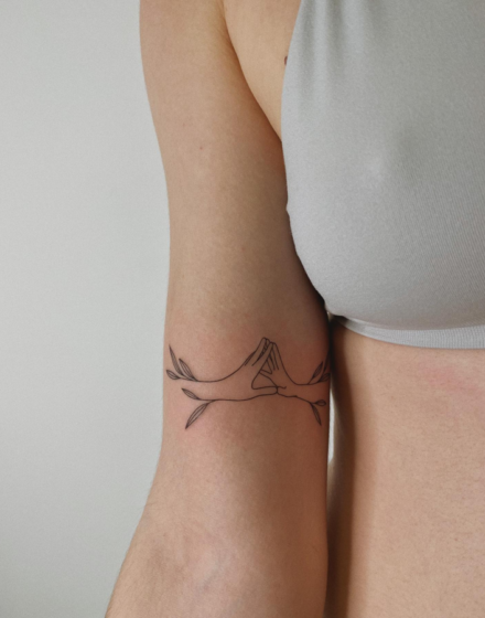 Hands tattoo