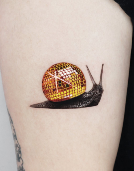 Snail tattoo