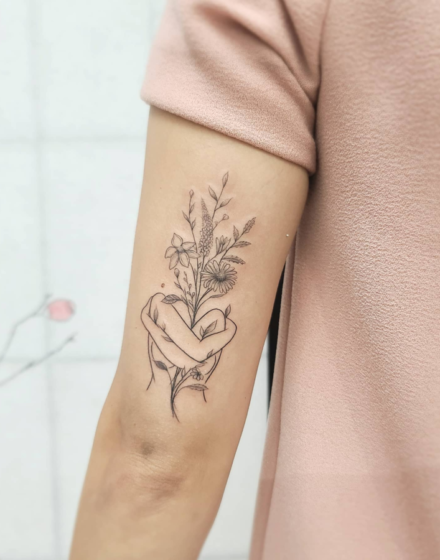 Flowers tattoo