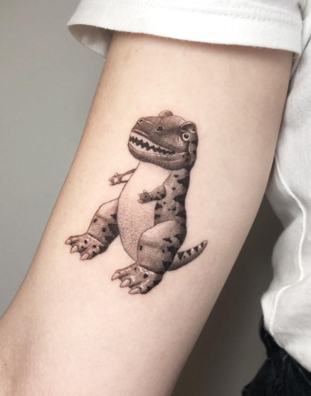 Dino tattoo