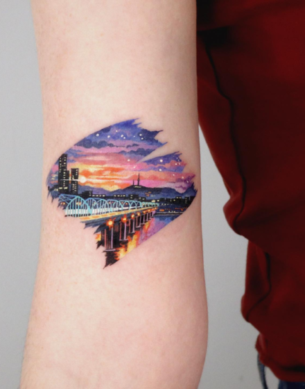Nature tattoo